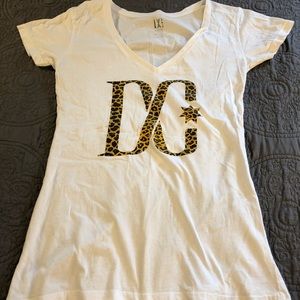 White DC shirt! Slightly used!